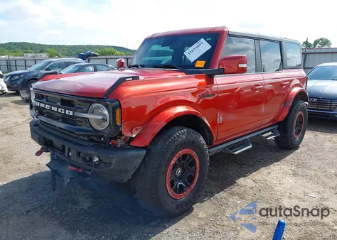 2022 Ford Bronco Outer Banks from USA, damaged, VIN 1FMDE5BHXNLB57474